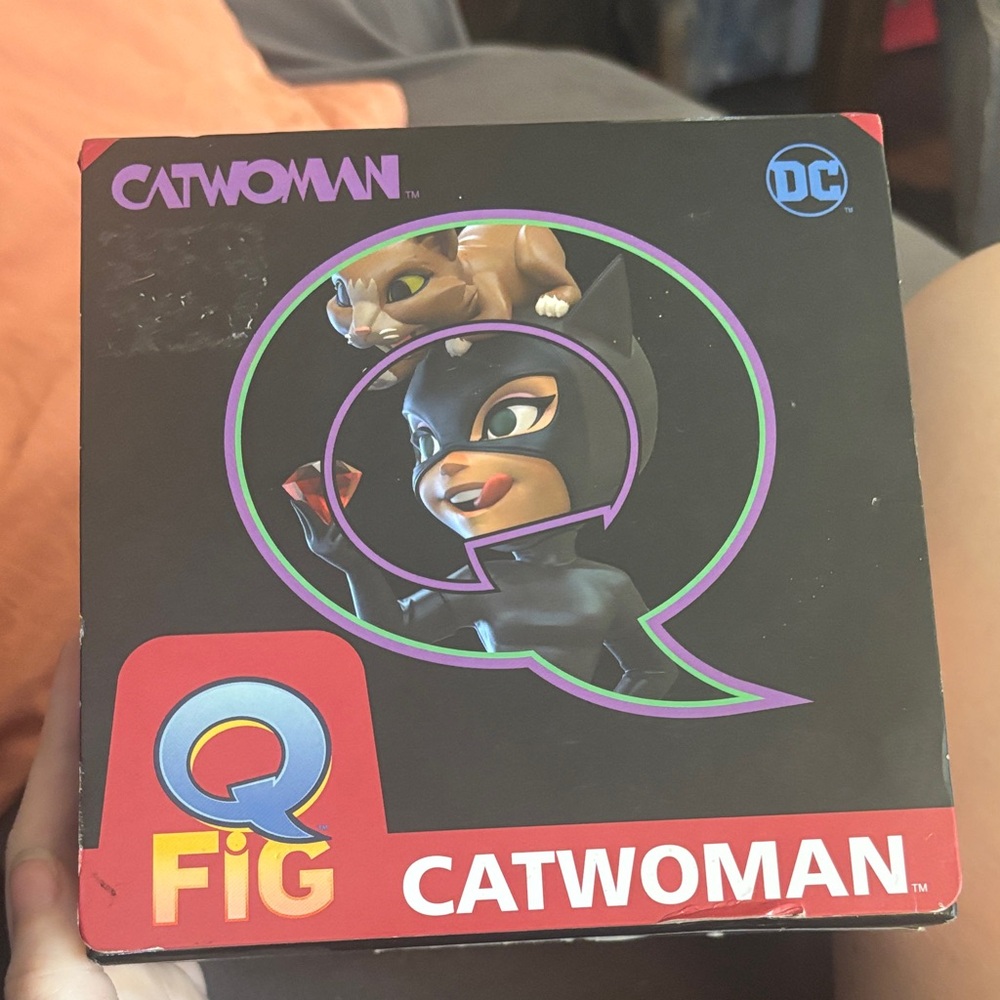DC Catwoman Q-Fig Elite with Purple and Black Design